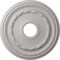 Ekena Millwork Federal Ceiling Medallion (Fits Canopies up to 8 1/2"), 15 3/8"OD x 3 5/8"ID x 1"P, Ultra Pure White CM15FEUWF - alternate 1